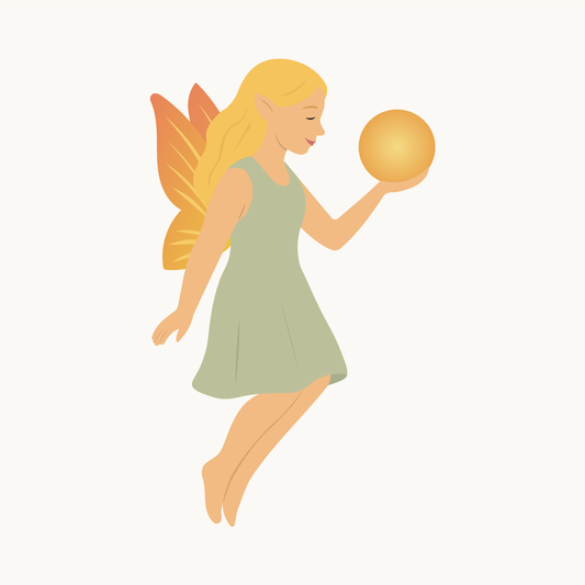 Wallsticker med solfeen Sunniva fra Little Northlings